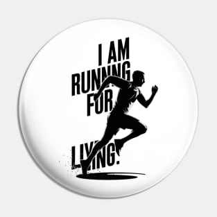 Runner's Life Pin