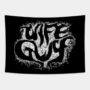 Death Metal Wife Guy Tapestry