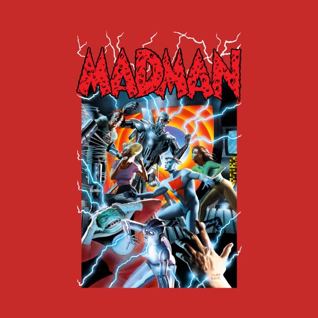 MADMAN painted by Alex Ross! by MICHAEL ALLRED