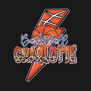 Classic Teams Name Proud Charlotte Retro Beautiful Basketball T-Shirt