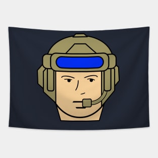 Captain Power Tapestry