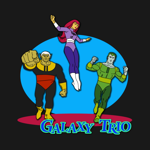 Galaxy Trio by BigOrangeShirtShop