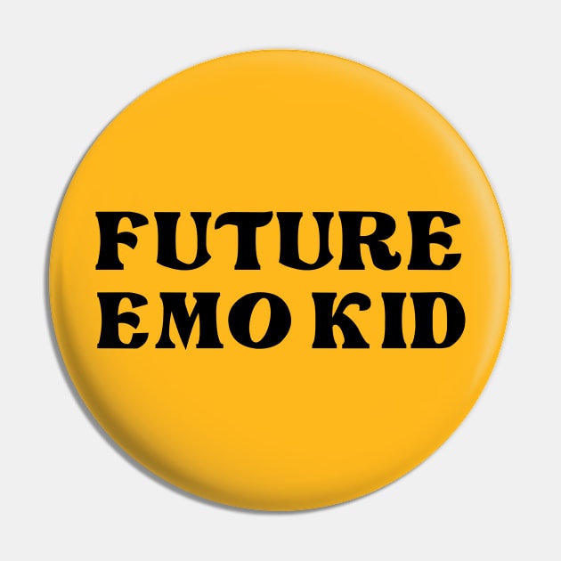 Future Emo Kid Pin by Owlora Studios