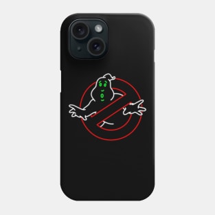 Neon Ghost Busters Phone Case