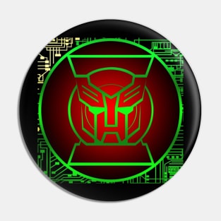 GREEN LANTERN AUTOBOT Pin