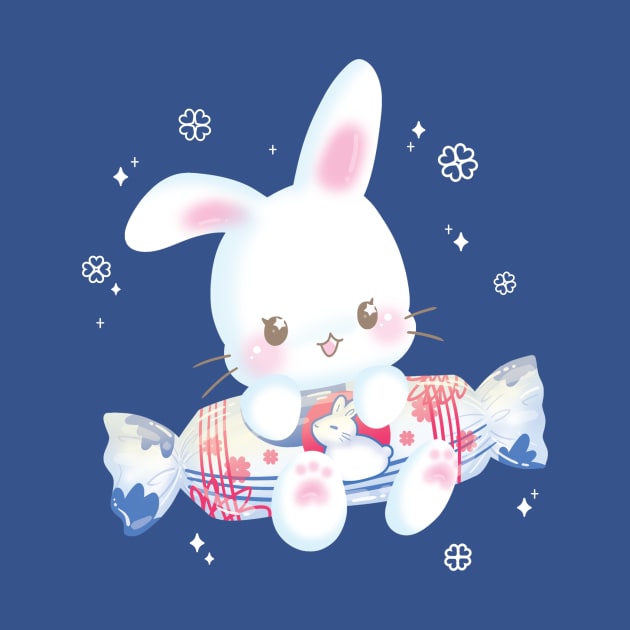 White Rabbit Milky Candy by Maggieful Designs