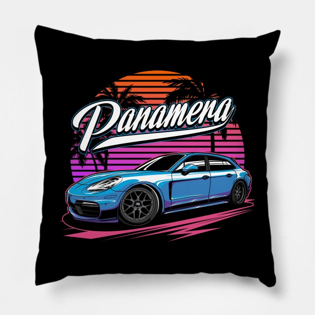 Panamera Pillow by JDM Boyz