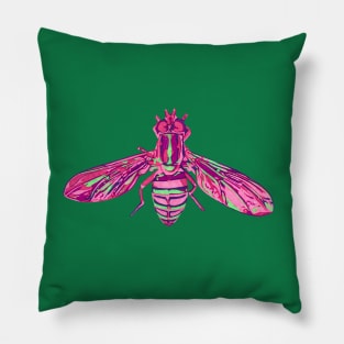 Hoverfly Pillow