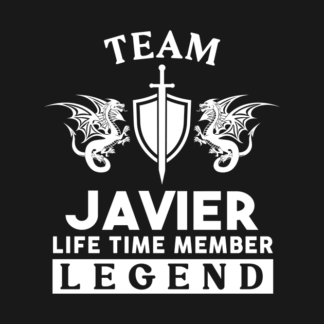 Javier Name T Shirt - Javier Life Time Member Legend Gift Item Tee by unendurableslemp118