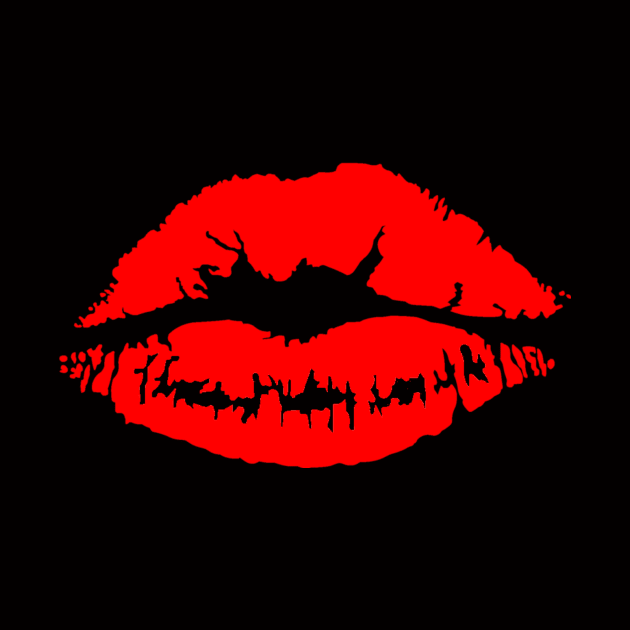 Lipstick Kiss by sweetsixty
