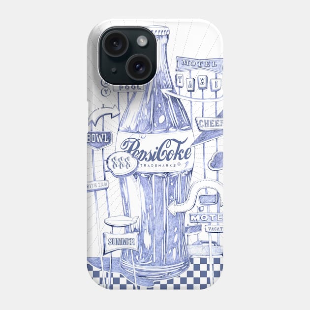 Drink coke Phone Case by Sithzam