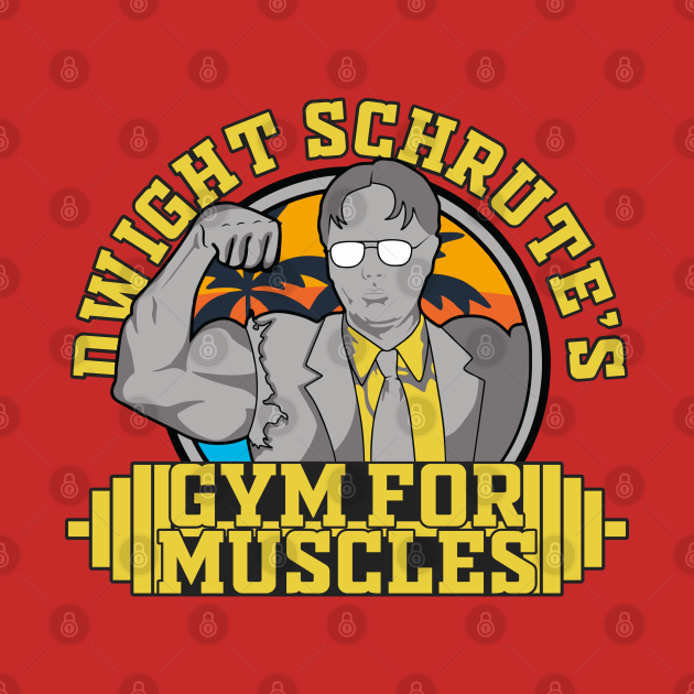 Discover Dw Schrute S Gym For Muscles - Dw Schrute S Gym For Muscles - Tank Top