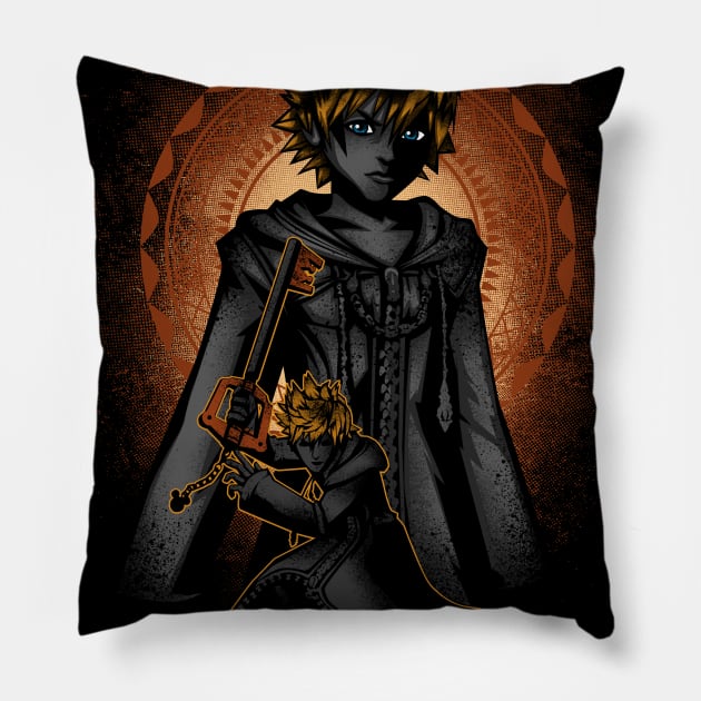 The Key of Destiny Roxas Pillow by HyperTwenty