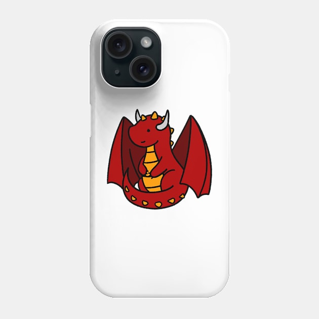 Friendly Fire Dragon Phone Case by ncprocter