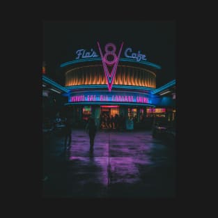 Neon Flas Cafe T-Shirt