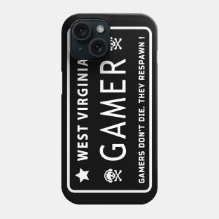 Gamer. West Virginia State. Phone Case