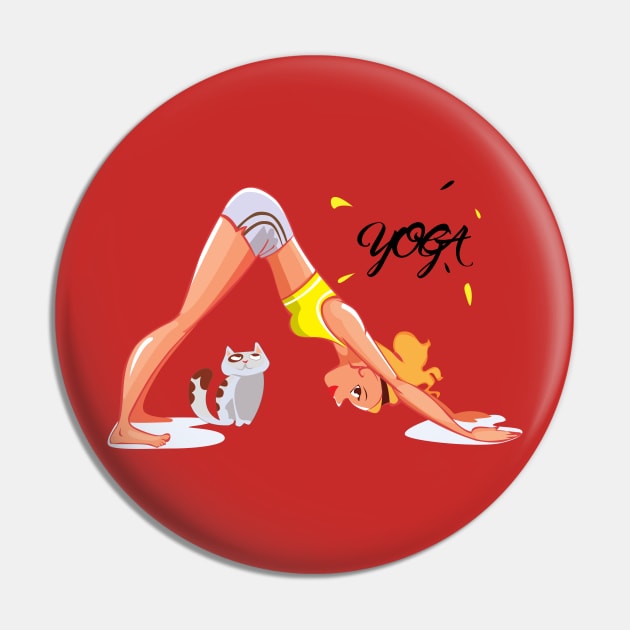 Yoga Pin by Irczuk