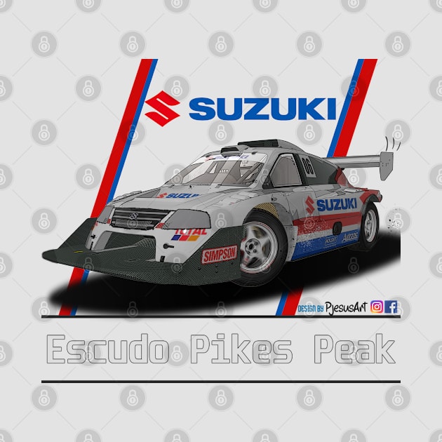 Suzuki Escudo Pikes peak by PjesusArt