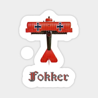 Fokker (Airplane) Magnet