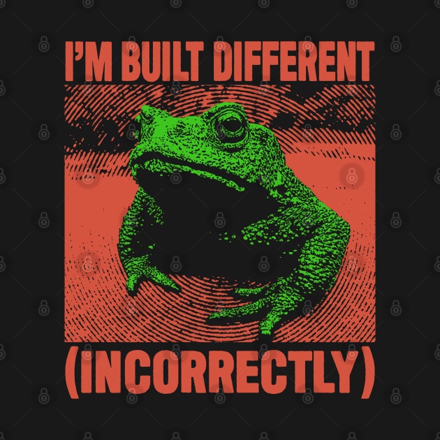 I'm Built Different Frog by giovanniiiii