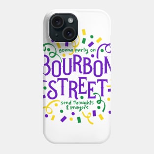 Mardi Gras Bourbon Street Phone Case