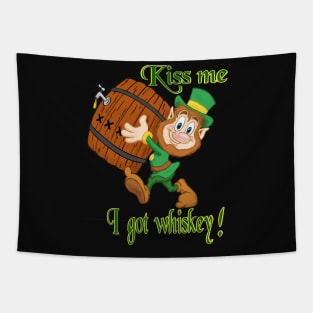 Leprechaun drinking Tapestry