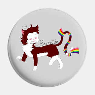 Gay Purrrride Pin