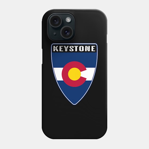 Keystone Colorado Shield Phone Case by Jared S Davies