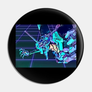 Retro Genesis Evangelion 001 Pin