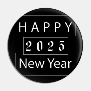 Happy New Year 2023 Pin