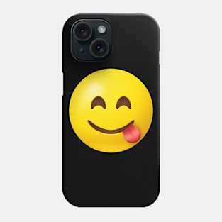 Food savoring emoji Phone Case