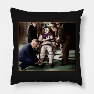 The Clown in the Chair Pillow