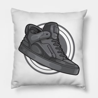 Don Ye Triple Black Sneaker Pillow