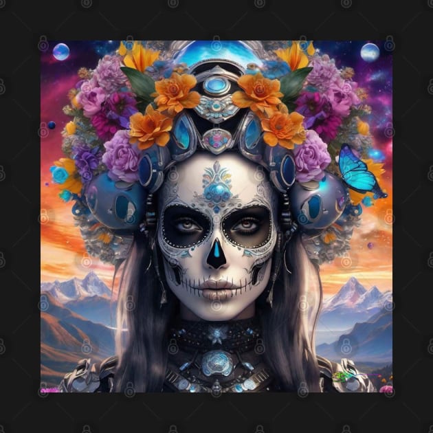 Pretty Girls Los Muertos – Cosmic Dreamscapes 12 by Benito Del Ray