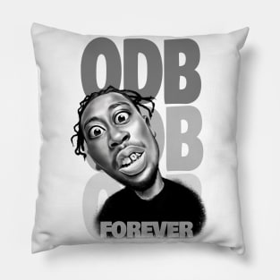 ODB Forever Caricature - Ol' Dirty Bastard Pillow