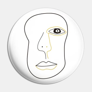 like Picasso Pin