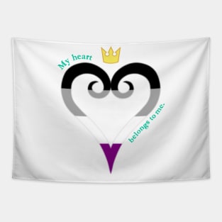 Ace Pride Heart Tapestry