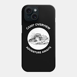 Camping Vintage Sunset Tent Since Funny Camping Phone Case