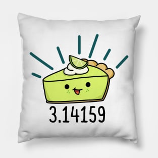 3.14159 Pi Cute Pie Pun Pillow