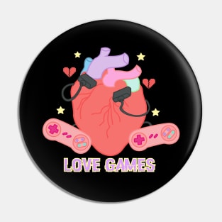 Quit playin' games with my heart Pin