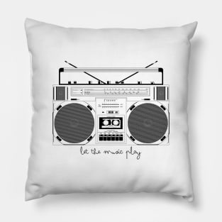 Boombox Pillow