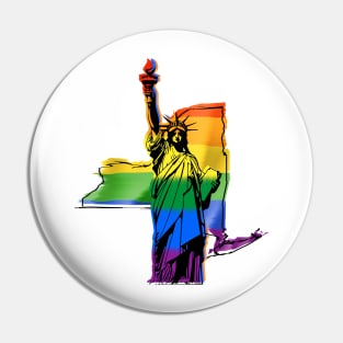 Lady of Pride New York WPH MEDIA Pin