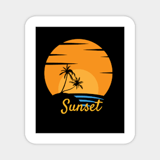 Sunset Beach Magnet