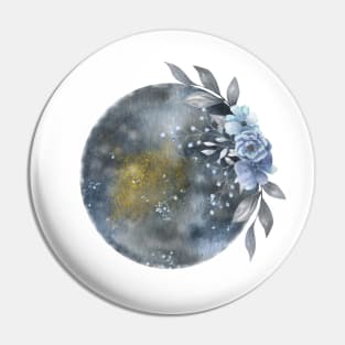 Celestial Full Moon-Full Moon Pin