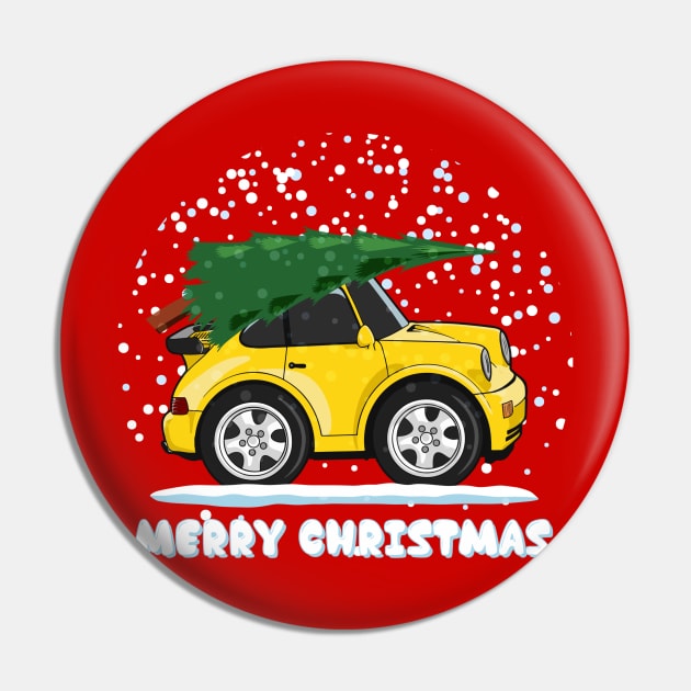 911 Caricature Xmas Pin by HSDESIGNS