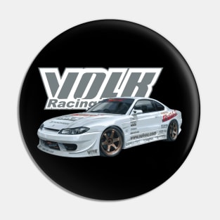 nissan S15 SILVIA spec r Volk Rays TE37 VERTEX DRIFT Pin