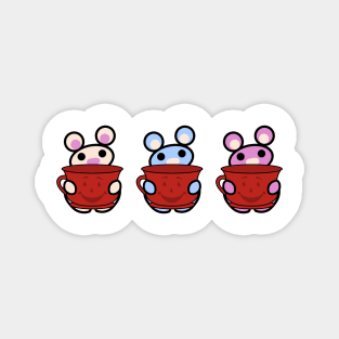 Three Chibis (Kool-Aid) Magnet