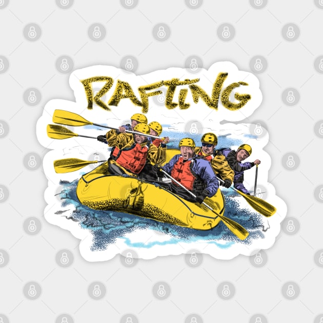 Rafting Magnet by sibosssr