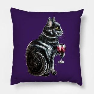 "Pinot Noir" - Cat Noir collection Pillow