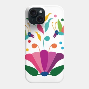 Spring Colorful Flowers by Akbaly T-Shirt Phone Case